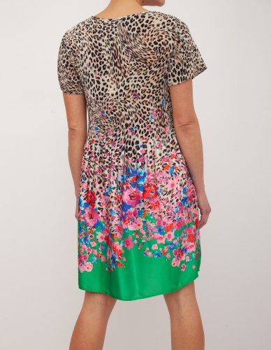 Женское платье LIU JO  ABITO TS.NAV ANIMALIER