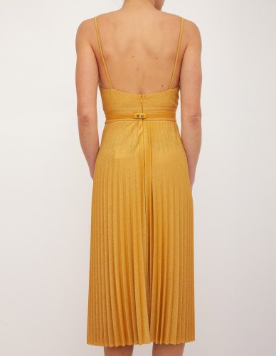 Жіноче плаття LIU JO ABITO PLISSE MIDI ORO