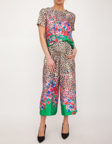 Женская блузка LIU JO TUNICA TS NAV ANIMALIER