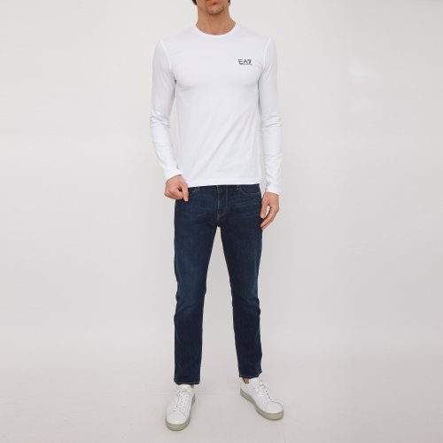 Мужская футболка EA7 EMPORIO ARMANI T-SHIRT BIANCO