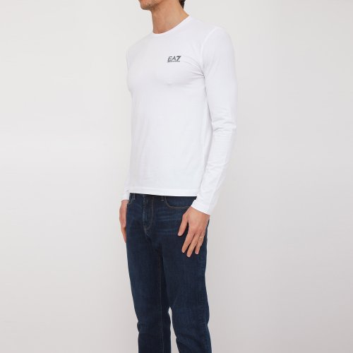 Мужская футболка EA7 EMPORIO ARMANI T-SHIRT BIANCO