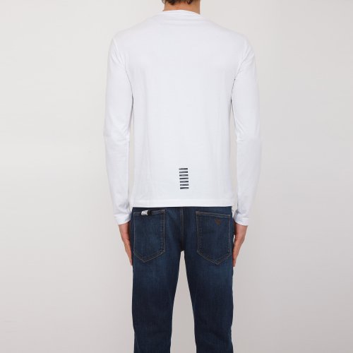 Мужская футболка EA7 EMPORIO ARMANI T-SHIRT BIANCO