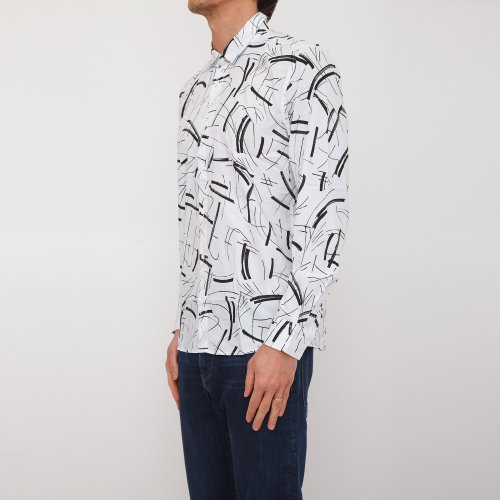 Мужская рубашка с длинным рукавом ANTONY MORATO CAMICIA BIANCO