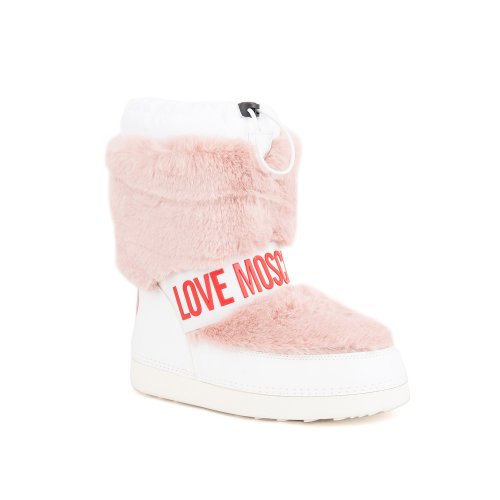 Жіночі чоботи LOVE MOSCHINO STIVALE BIANCO