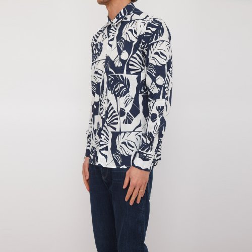 Мужская рубашка с длинным рукавом ANTONY MORATO CAMICIA BLU