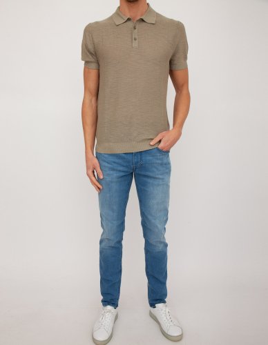 Мужское поло ANTONY MORATO MAGLIA POLO BEIGE