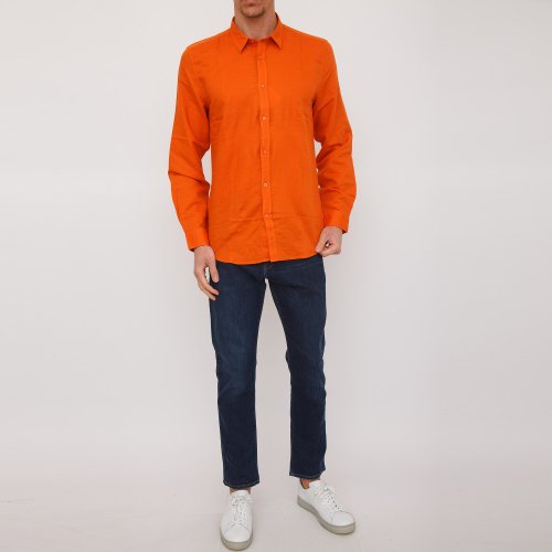 Мужская рубашка с длинным рукавом ANTONY MORATO CAMICIA ARANCIONE