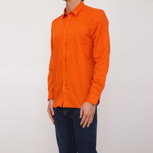 Мужская рубашка с длинным рукавом ANTONY MORATO CAMICIA ARANCIONE