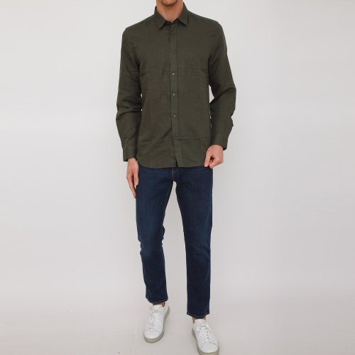 Мужская рубашка с длинным рукавом ANTONY MORATO CAMICIA VERDE