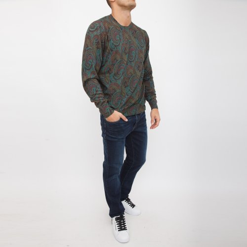 Чоловічий светр ETRO C-NECK FANTASIA