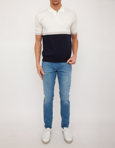 Мужское поло ELEVENTY POLO SWEATER BICOLOR