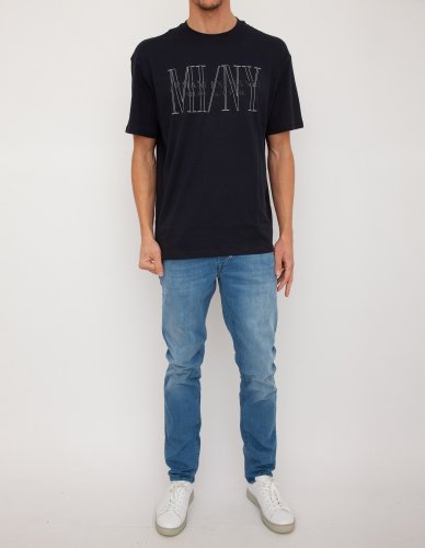 Чоловіча футболка  ARMANI EXCHANGE T-SHIRT BLU