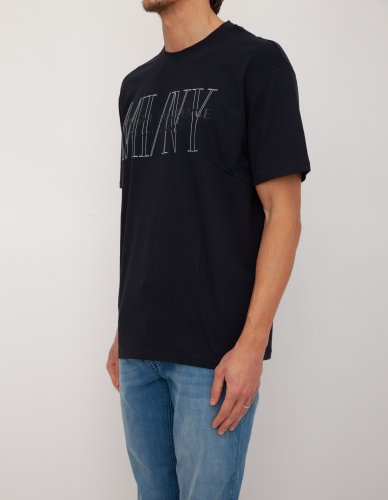 Чоловіча футболка  ARMANI EXCHANGE T-SHIRT BLU