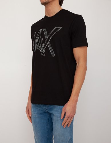 Чоловіча футболка  ARMANI EXCHANGE T-SHIRT NERO