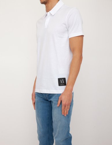 Мужское поло ARMANI EXCHANGE POLO SHIRT BIANCO