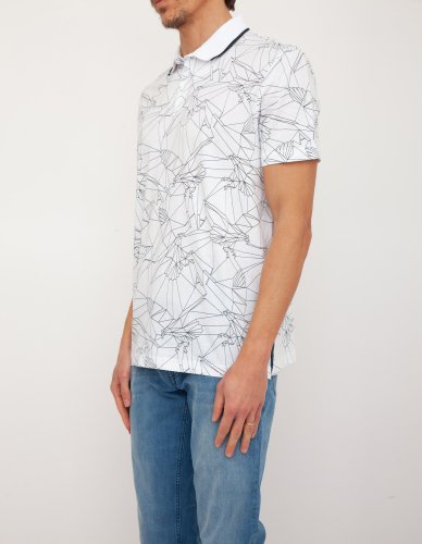 Мужское поло ARMANI EXCHANGE POLO SHIRT BIANCO