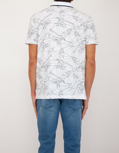 Мужское поло ARMANI EXCHANGE POLO SHIRT BIANCO