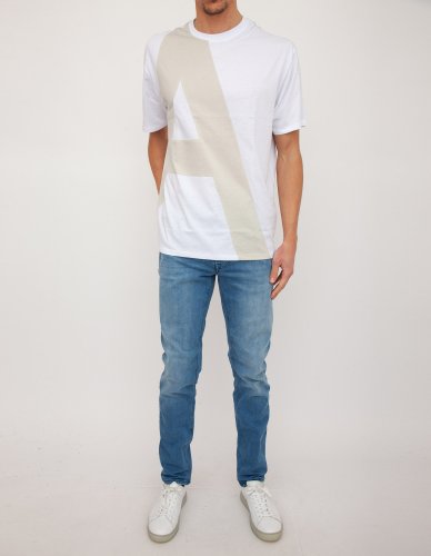 Чоловіча футболка  ARMANI EXCHANGE  T-SHIRT BEIGE