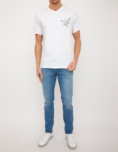 Чоловіча футболка  ARMANI EXCHANGE T-SHIRT BIANCO