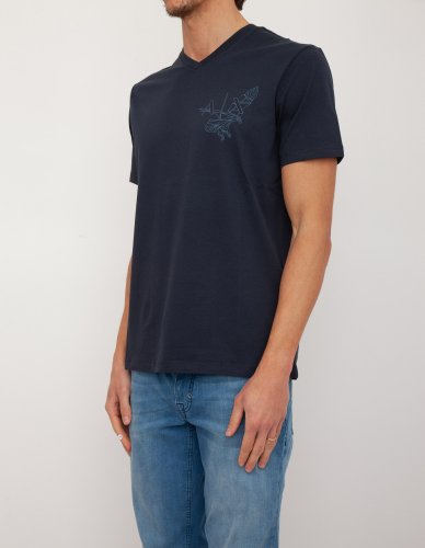 Чоловіча футболка  ARMANI EXCHANGE T-SHIRT BLU