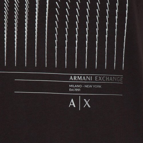 Чоловіча футболка  ARMANI EXCHANGE T-SHIRT NERO