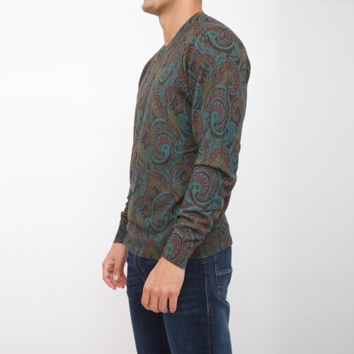 Чоловічий светр ETRO C-NECK FANTASIA