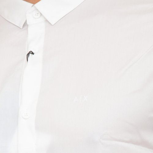 Чоловіча сорочка з довгим рукавом ARMANI EXCHANGE SHIRT BIANCO