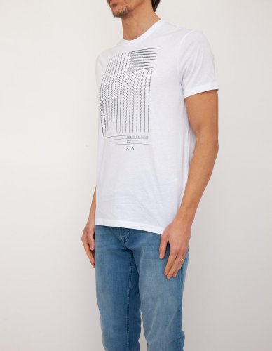 Чоловіча футболка  ARMANI EXCHANGE T-SHIRT BIANCO