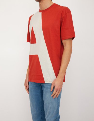 Чоловіча футболка  ARMANI EXCHANGE  T-SHIRT ROSSO