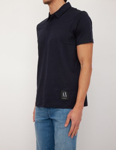 Мужское поло ARMANI EXCHANGE POLO SHIRT BLU