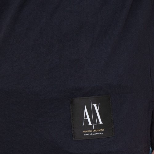 Мужское поло ARMANI EXCHANGE POLO SHIRT BLU