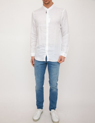 Чоловіча сорочка з довгим рукавом ARMANI EXCHANGE SHIRT BIANCO