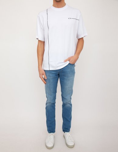 Чоловіча футболка  ARMANI EXCHANGE JUMPER BIANCO