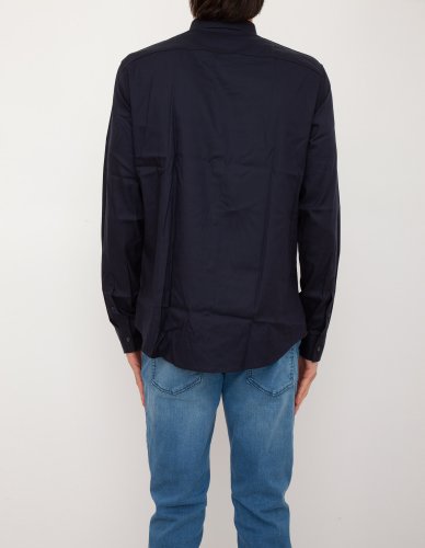 Мужская рубашка с длинным рукавом EMPORIO ARMANI SHIRT BLU