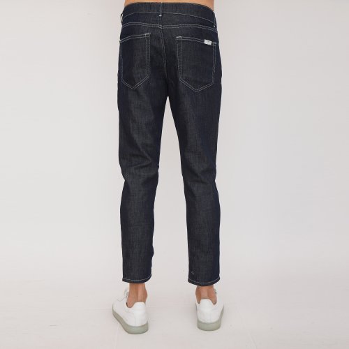 Чоловічі джинси PAOLO PECORA Pantalone 5 Tasche BLU DENIM