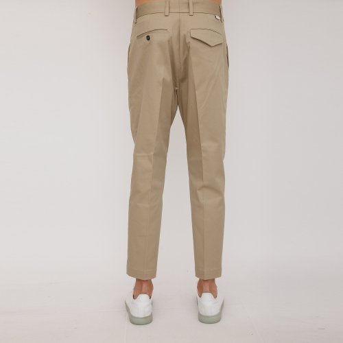 Мужские повседневные брюки PAOLO PECORA Pantalone Tessuto BEIGE