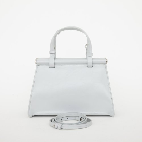 Жіноча сумка з ручками TRUSSARDI ARCAS TOP HANDLE CRACKLE' LEATHER GRIGIO