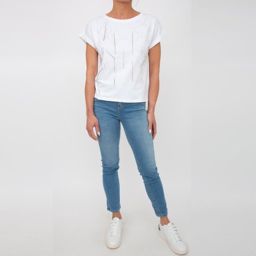Жіноча футболка BLUGIRL T-SHIRT BIANCO