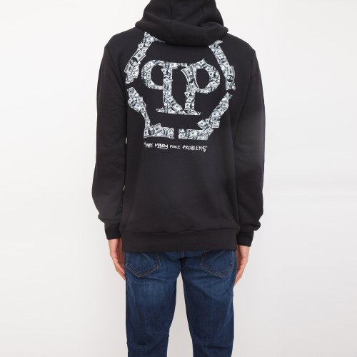 Чоловіча толстовка PHILIPP PLEIN SWEATSHIRT NERO