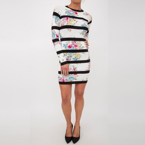 Женское платье BLUGIRL ABITO MAGLIA BIANCO