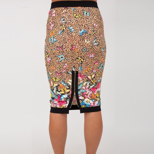 Довга спідниця BLUGIRL GONNA MAGLIA ANIMALIER