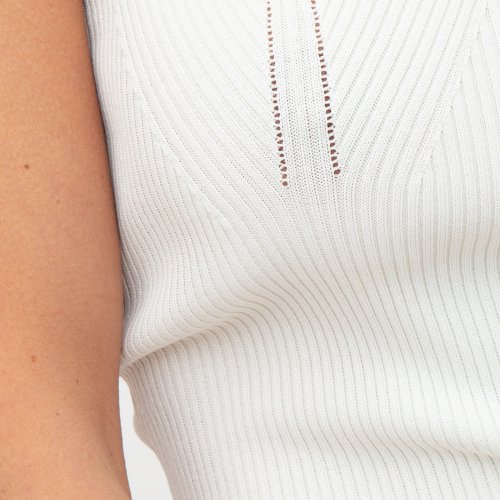 Жіночий топік BLUGIRL TOP MAGLIA BIANCO