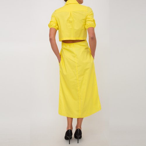 Женское платье PATRIZIA PEPE ABITO/DRESS GIALLO