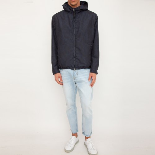 Мужская куртка HUGO BOSS GIUBBOTTO PACKABLE BLU