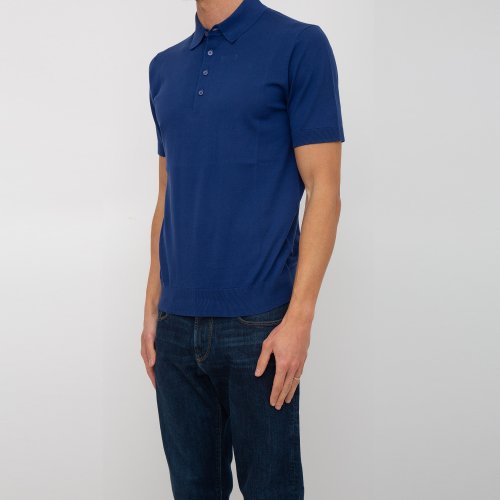 Мужское поло PAOLO PECORA Maglia A Polo BLU