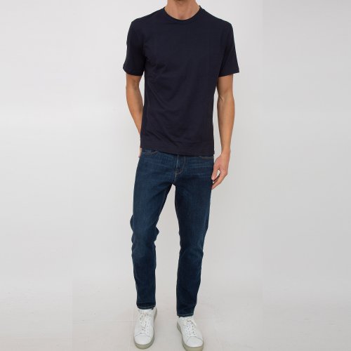 Чоловіча футболка PAOLO PECORA T-Shirt Jersey BLU