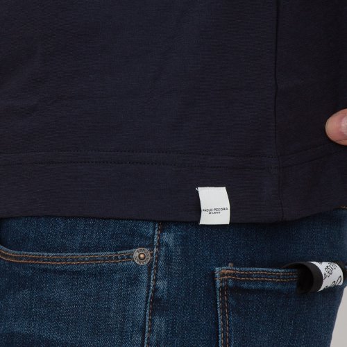 Чоловіча футболка PAOLO PECORA T-Shirt Jersey BLU