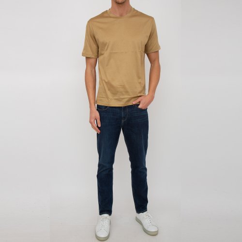 Чоловіча футболка PAOLO PECORA T-Shirt Jersey BEIGE