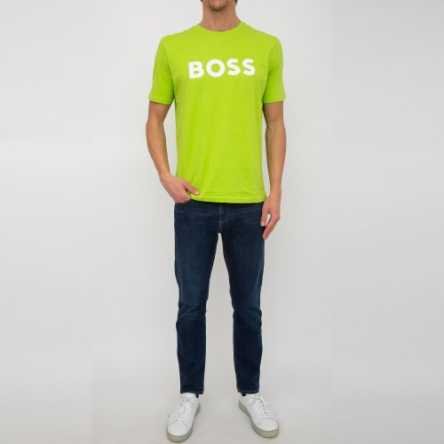 Чоловіча футболка HUGO BOSS  Jersey VERDE