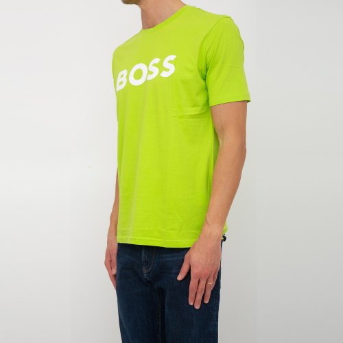 Чоловіча футболка HUGO BOSS  Jersey VERDE